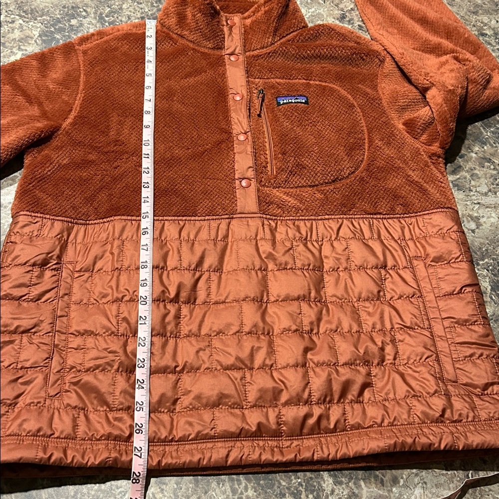 Patagonia Re-Tool Nano Puff Hybrid Fleece Puffer Pullover Jacket - Picture 10 of 10